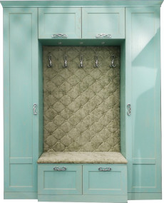 Прихожая в шпоне с мягким элементом Прихожая в шпоне с мягким элементом