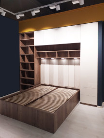 Стеллаж в спальню  Стеллаж в спальню