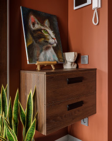 Навесная тумба с ящиком в прихожую Навесная тумба с ящиком в прихожую