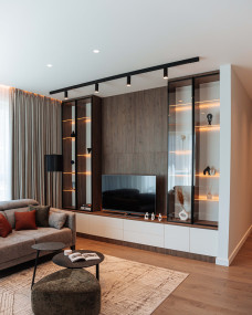 Гостиная с ТВ-зоной Гостиная с ТВ-зоной