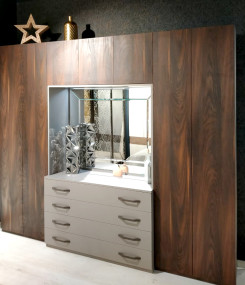 Распашной шкаф с глухими фасадами Распашной шкаф с глухими фасадами