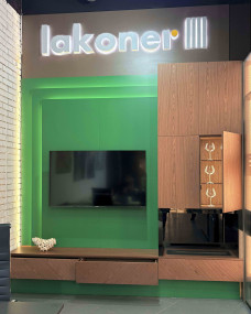 Подвесная гостиная из шпона Подвесная гостиная из шпона