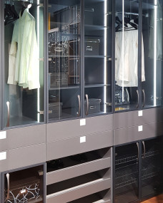 Гардероб в профиле Опал Гардероб в профиле Опал