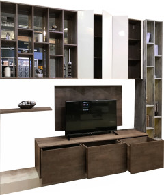 Гостиная с ТВ-зоной Гостиная с ТВ-зоной