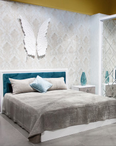 Кровать с мягким изголовьем (элементом) Кровать с мягким изголовьем (элементом)