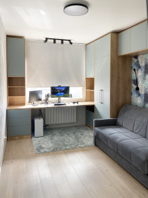 Рабочая зона + шкаф в  детскую Рабочая зона + шкаф в  детскую