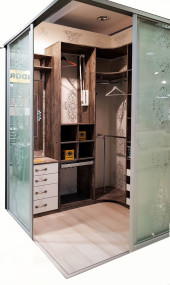 Угловая гардеробная Угловая гардеробная