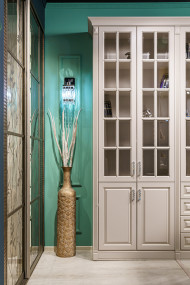 Библиотека с фасадами МДФ Библиотека с фасадами МДФ