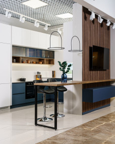 П-образная кухня П-образная кухня