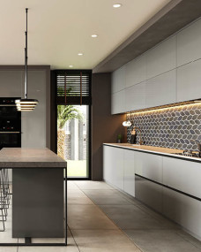 Кухня с островом  Кухня с островом