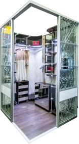 Угловая гардеробная Угловая гардеробная