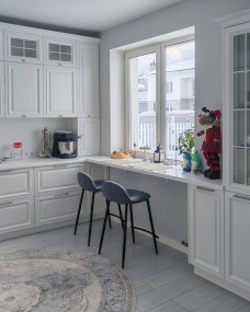 П-образная классическая кухня П-образная классическая кухня