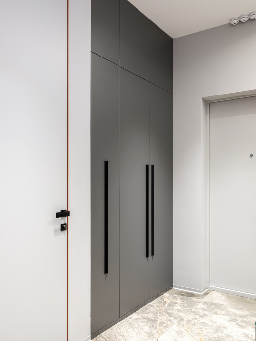 Шкаф в прихожую с выдвижной обувницей Шкаф в прихожую с выдвижной обувницей